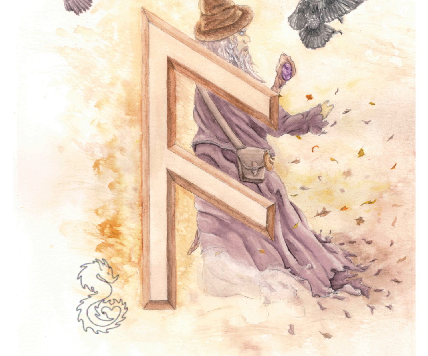 Ansuz - The Answer - Odin's Windswept Cloak