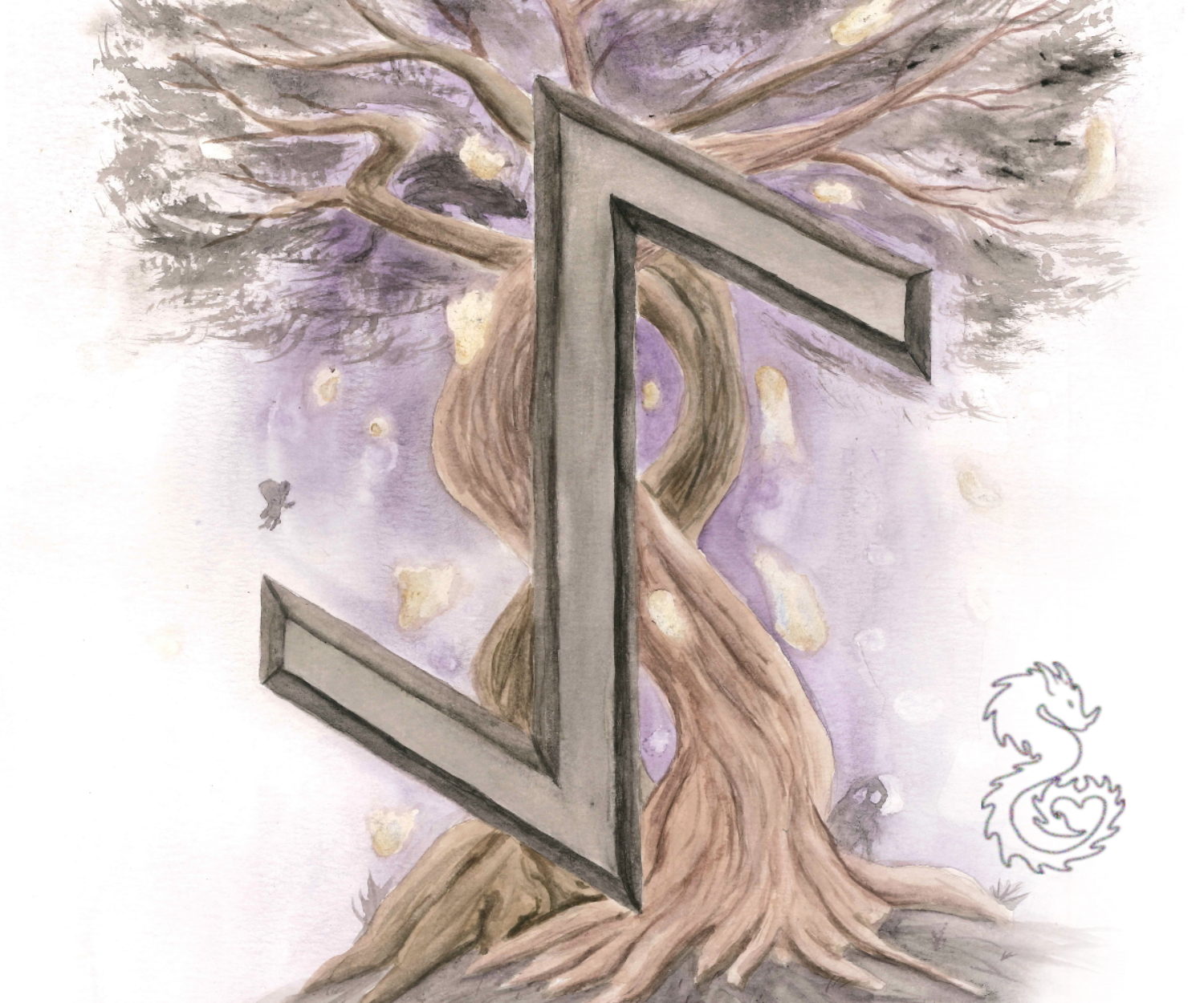 Eihwaz - The Yew Tree - Spirit Travel and Yggdrasil's Trunk