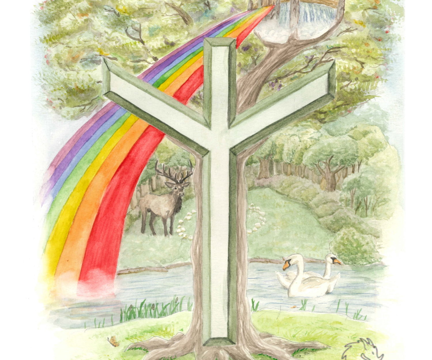 Algiz - Elk - Divine Protection