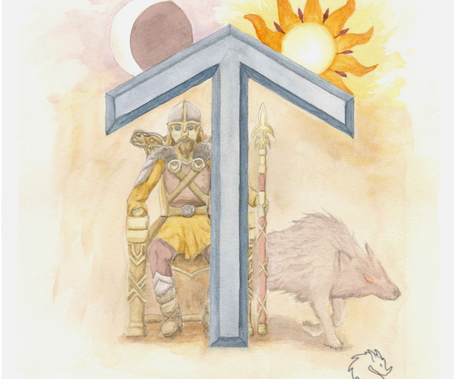 Tiwaz - Tyr - Justice and Honour