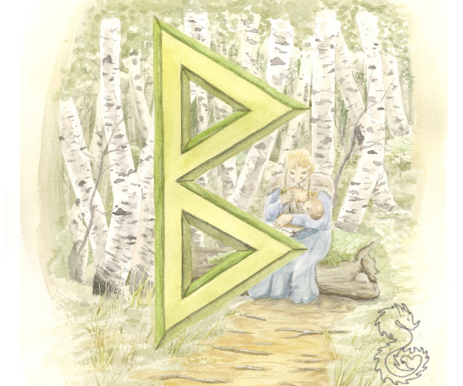 Berkano - Birch - Femininity and Birth